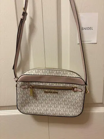Michael Kors 숄더백 화이트/핑크
