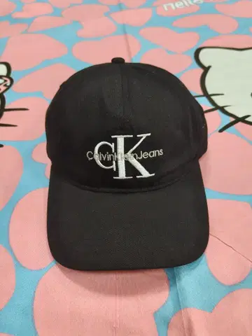 Calvin Klein Jeans 블랙 야구 모자 당일 발송