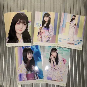 쿠보 시오리 2021년 7월 유카타 5종 컴프
