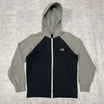 HELLY HANSEN 지퍼 후드티 래글런 슬리브 헬리한센