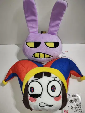 디지털 서커스 봉제 인형 패스 케이스 2점