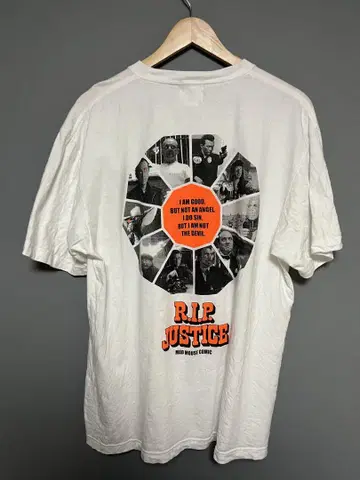 MAD MOUSE COMIC RIP JUSTICE 셔츠 XL