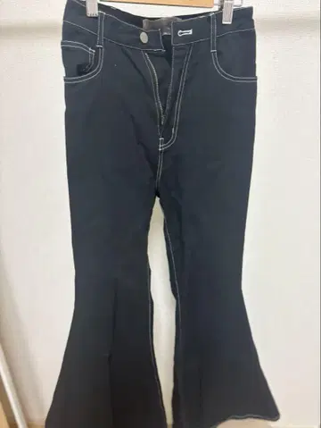 플레어 데님 팬츠