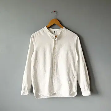MHL 마가렛호웰 밴드 카라 옥스 셔츠