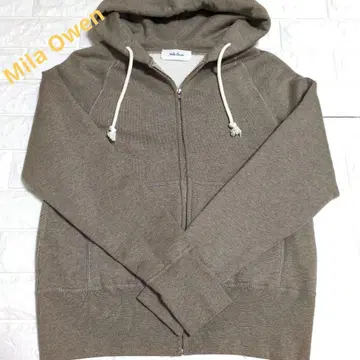 새상품급 미라 오웬 MilaOwen 후드티 베이지 속기모