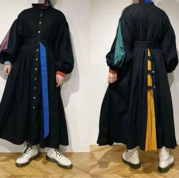 RRR TOKYO 새상품급 셔츠 원피스 블랙