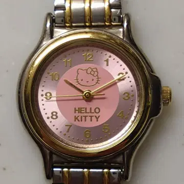 HELLO KITTY 손목시계 핑크