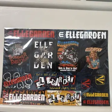 ELLEGARDEN 스티커 미개봉 새상품