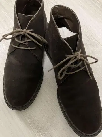 유나이티드 애로우즈 BOEMOS 스웨이드 처카 부츠