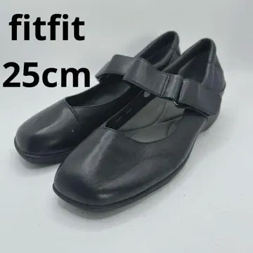 미사용급 핏핏 스트랩 펌프스 멜리 제인 25 fitfit