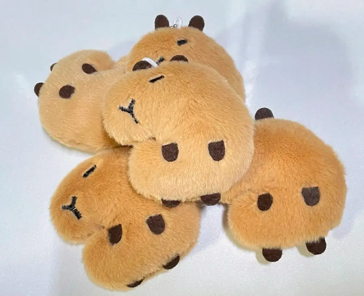 Capybara doll keychain plush doll/keychain/capybara