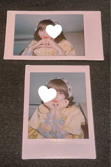 FRUITS ZIPPER 하야세 노엘 런 폴라로이드 2장 세트