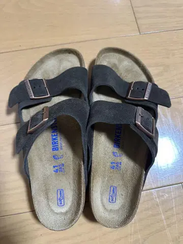 BIRKENSTOCK Arizona 샌들 41 모카 26.5