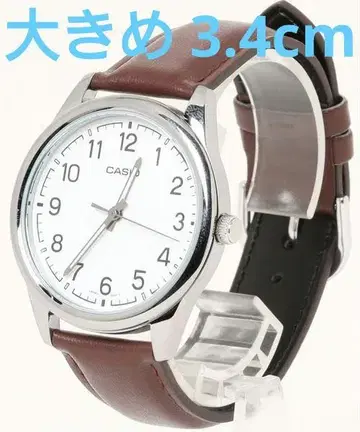 CASIO 카시오 쿼츠 손목시계 3.4cm 빅