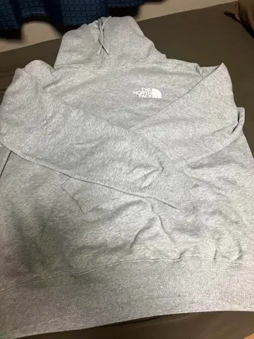 THE NORTH FACE 그레이 후드티