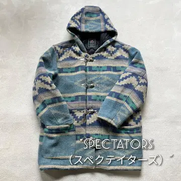 SPECTATORS 기하학 패턴 자켓 남성용 L