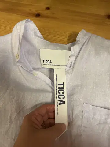 TICCA 린넨 긴팔 셔츠