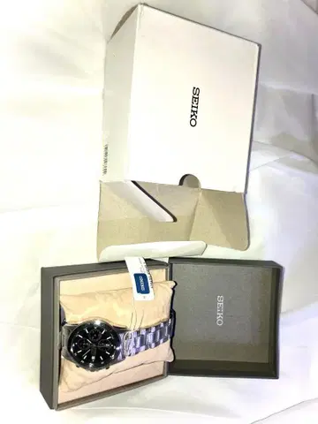 미사용 새상품 SEIKO 세이코 크로노그래프 SND367PC