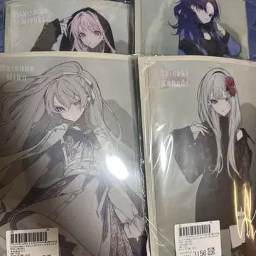 프로세카 ZOZOTOWN 콜라보 아키야마 미즈키 니고 4명