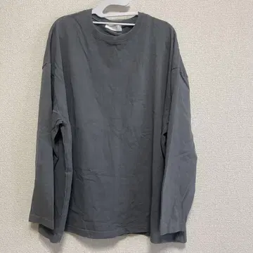 리메르 remer Tee 상의 긴팔 맨투맨 그레이