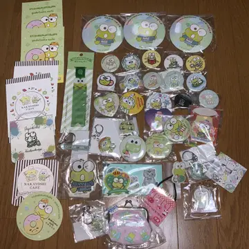 케로케로케로피 산리오 캔뱃지 키링 코스터 퓨로랜드
