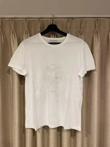 ALEXANDER MCQUEEN 스컬 프린트 T셔츠