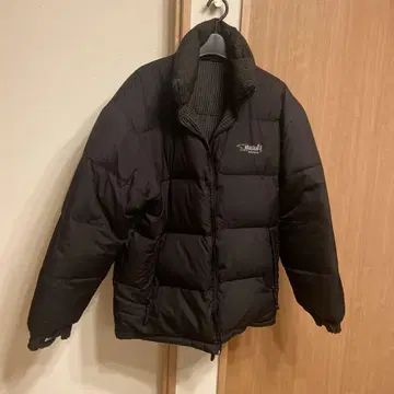 Bear USA 베어 다운 자켓 M 리버서블 블랙