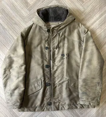 Core 한정판 Vintage Finish 위어드 데크 코트