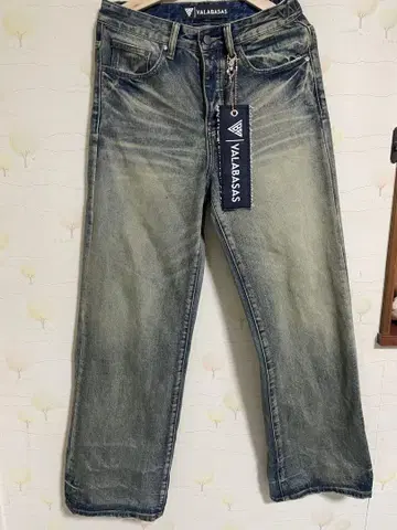 VALABASAS 와이드 레그 데님 팬츠 택 포함 새상품