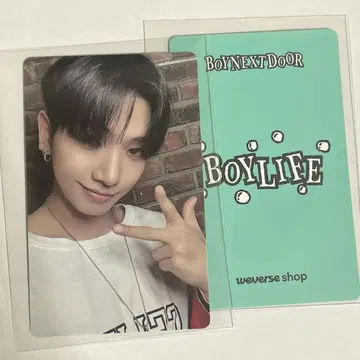BOYLIFE weverse global 한국 한정판 재현