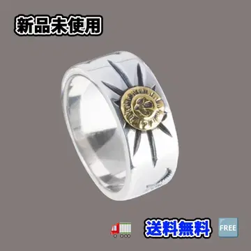 에스닉 실버 반지 16호 매 문양 아이콘