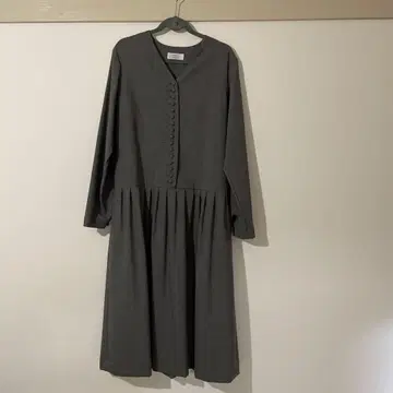 atelier naruse 호두 단추 포멀 원피스
