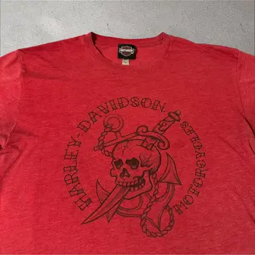 00s Harley-Davidson 티셔츠 할리Tee 스컬