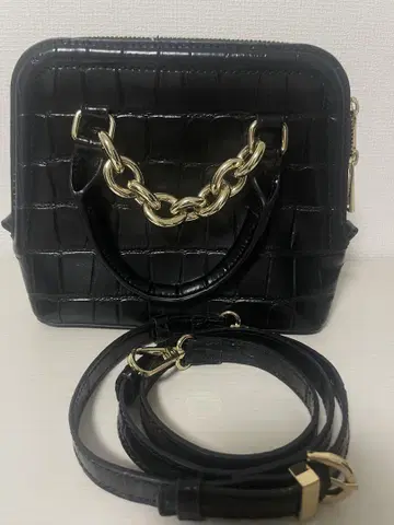 ZARA 체인 스트랩 미니 시티 백