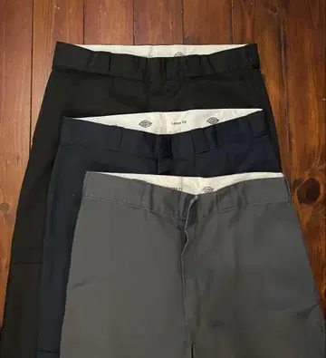 Dickies 더블니 3색 세트