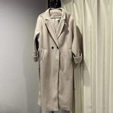 MARDE OAHD 베이지 롱 코트