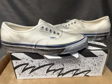 28cm VANS Authentic 화이트 스니커즈 반스 즈