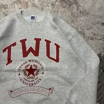 90's USA제 러셀 맨투맨 트레이닝복 앞V L