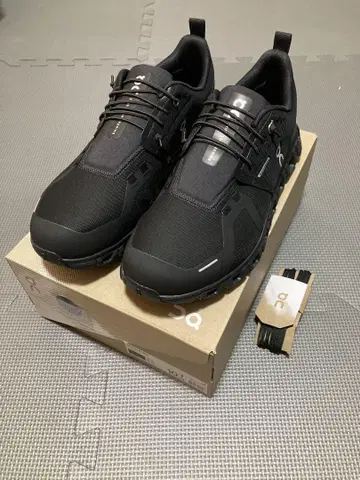 On Cloud 6 WP 블랙 10M 28cm 미사용 새상품