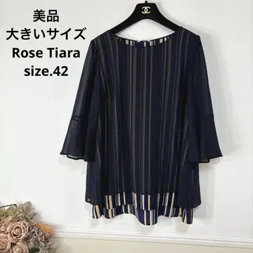 새상품급 빅 사이즈 Rose Tiara 고급 튜닉