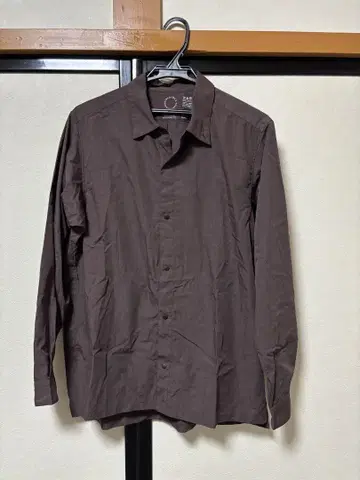 야마토미치 / Bamboo Shirt/Brown/M 사이즈