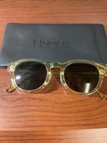 HOPTICAL 02 샴페인 x 그린 렌즈