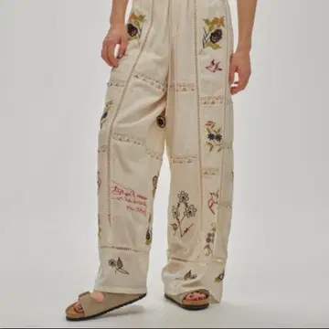TODAYFUL Embroidery Patchwork Trousers