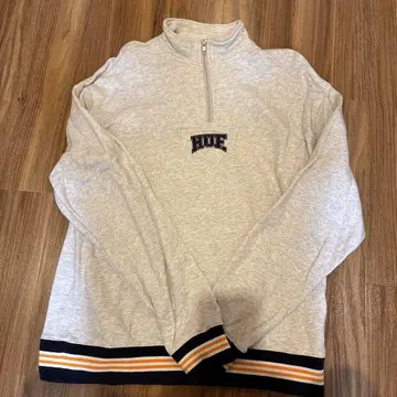 HUF 하프 지퍼 트레이닝복 M 그레이