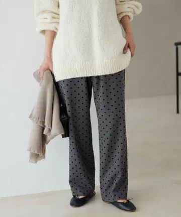 [ 새상품급 ] SLOBE IENA CIRCULATE WARM 팬츠