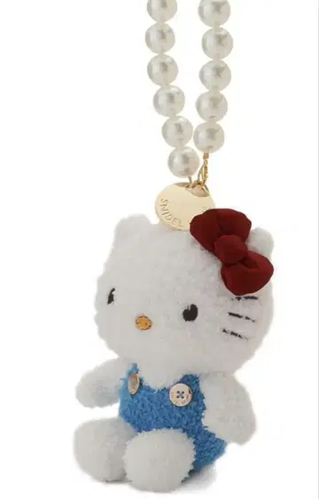 [ HELLO KITTY ] 니트 봉제 인형 참