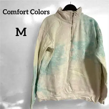 Comfort Colors 타이다이 하프 지퍼 맨투맨 [ M ]