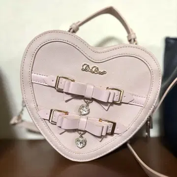 LIZLISA 리본 비쥬 하트 백