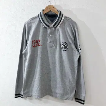 TOMMY HILFIGER 라거 셔츠 긴팔 남성용 XXL 구제 의류