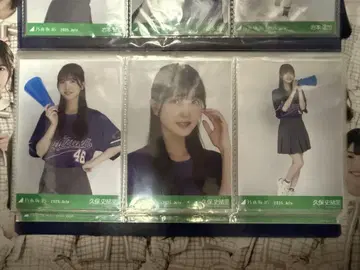 노기자카46 브로마이드 베이스볼 셔츠 쿠보 시오리 컴프